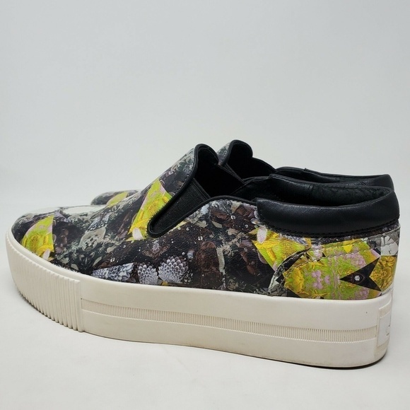 Ash Karma Leather Slip-on Shoes Sneakers Platforms - Picture 7 of 11